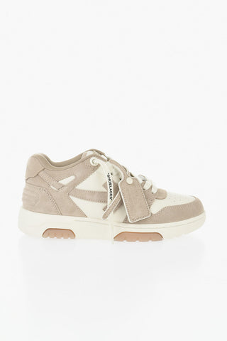 Low OUT  OFF OFFICE Bicolor Suede Sneakers