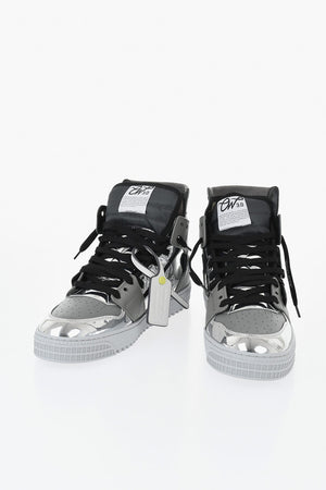 High-Top 3.0 Mirror-Effect Leather Sneakers with Tone-on-Tone Monogram
