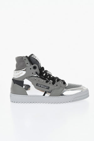 High-Top 3.0 Mirror-Effect Leather Sneakers with Tone-on-Tone Monogram