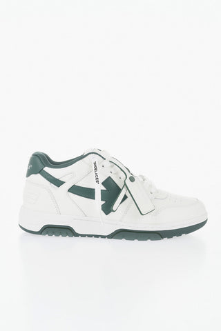 Low M-CUT Bicolor Leather Sneakers