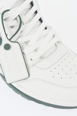 Low M-CUT Bicolor Leather Sneakers