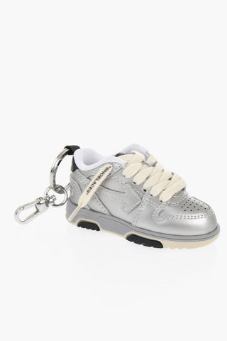 Leather Sneaker-Shaped Keyring