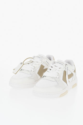 Gehäkelte Sneaker M-SLIM OUT OF mit Monogramm aus Leder