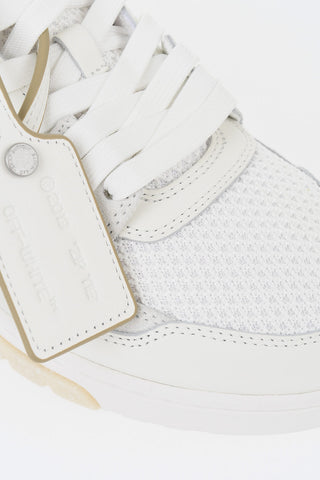 Gehäkelte Sneaker M-SLIM OUT OF mit Monogramm aus Leder