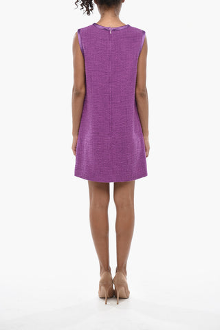 Ärmelloses A-Linienkleid einfarbig
