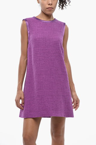 Ärmelloses A-Linienkleid einfarbig