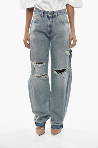 Carpenter-Jeans AUDREY mit 22cm ausgefranstem Saum