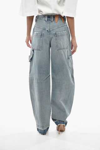 Carpenter-Jeans AUDREY mit 22cm ausgefranstem Saum