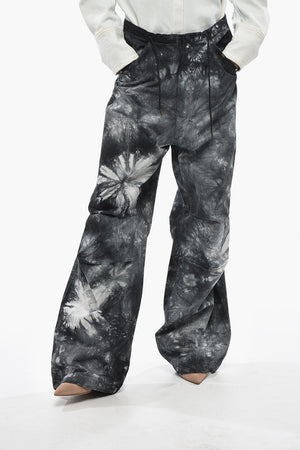 Wide-Leg Pants DAISY in Acid Wash Effect