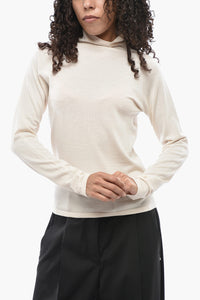 Rollkragenpullover Aus Schurwolle