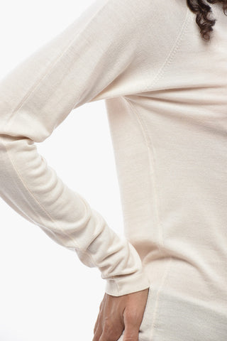 Rollkragenpullover Aus Schurwolle