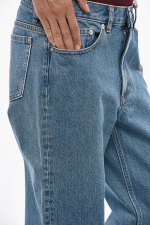 Jeans MARTINI Mit Geradem Bein Und 18-cm-Logoknopf