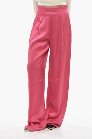 STUDIO Wide-Leg Trousers NOVELLA in Solid Colour