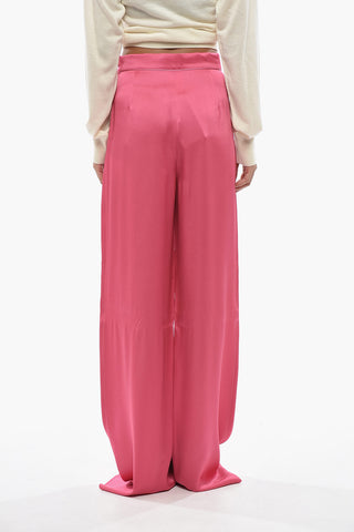 STUDIO Wide-Leg Trousers NOVELLA in Solid Colour