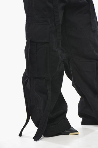 Pantaloni Cargo con Lacci 