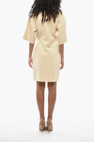SPORTMAX Mini-Kleid Aus Strick ORNATI Mit Langen Ärmeln
