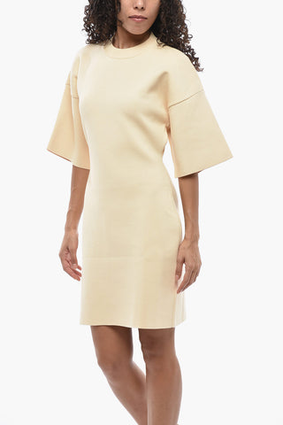 SPORTMAX Mini-Kleid Aus Strick ORNATI Mit Langen Ärmeln