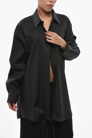 Wool Wrap Shirt