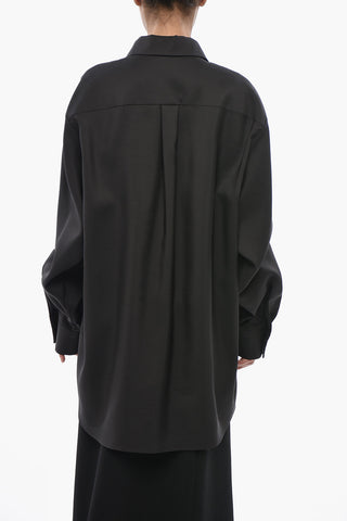 Wool Wrap Shirt