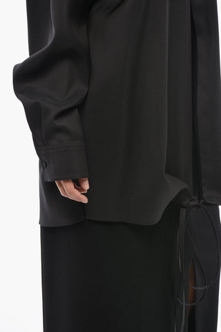 Wool Wrap Shirt