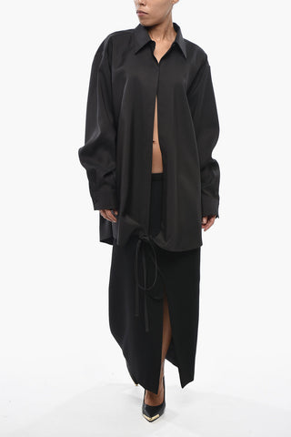 Wool Wrap Shirt