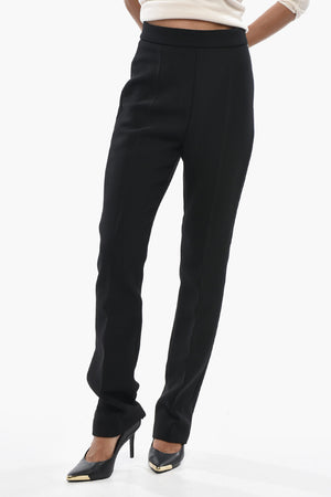 SPORTMAX Twill Trousers TEORIA12 With Back Zip