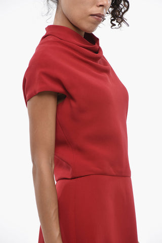 Sleeveless Solid-Color Mini Dress