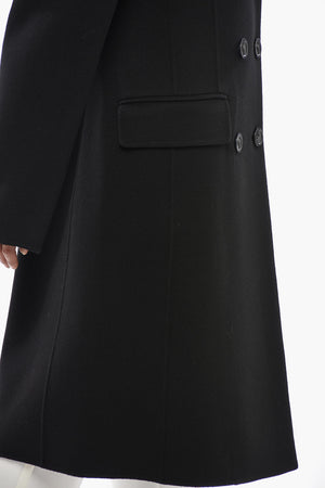 SPORTMAX Doppelreihiger Mantel MORGANA aus reiner Wolle