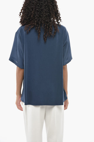 WEEKEND Silk Blouse VELO With V-Neck