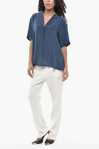 WEEKEND Silk Blouse VELO With V-Neck