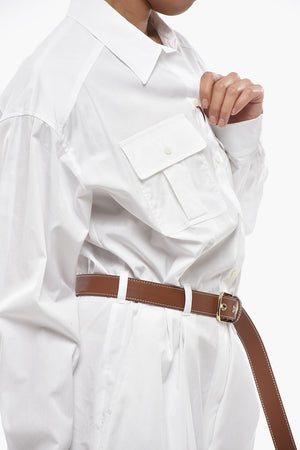 STUDIO Jumpsuit FOSCO aus Baumwollpopeline mit doppelter Tasche