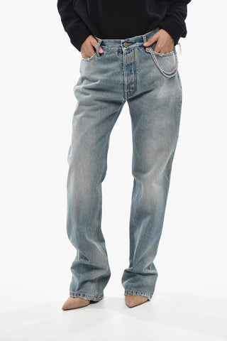 Regular-Fit-Jeans NAOMI mit Strasskette 19cm