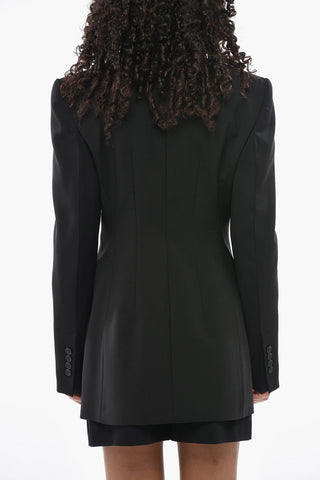 SPORTMAX 캐시미어 더블브레스트 재킷 ADAMO 피크 라펠