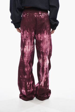 Weitbeinige Hose DAISY im Acid-Wash-Effekt