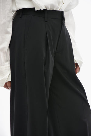 4 EDWARD ENNINFUL Wool-Blend Pants With Belt Loops