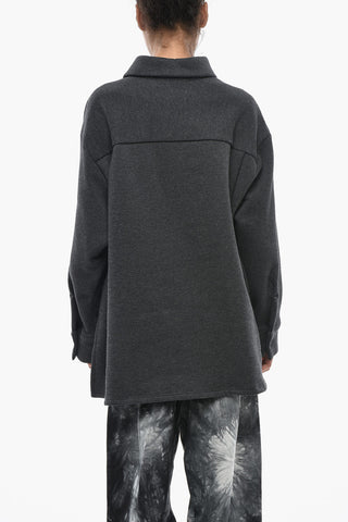 Oversized-Sweatshirt ALEC Mit Polokragen