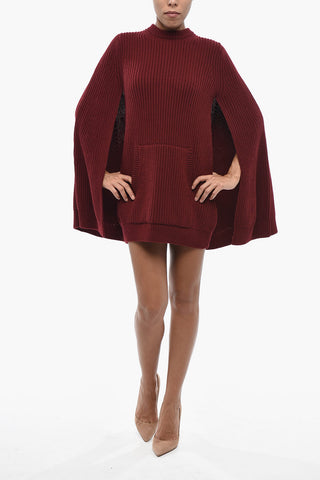 SFILATA Solid-Color Knit Dress ASTORIA With Patch Pocket
