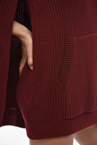 SFILATA Solid-Color Knit Dress ASTORIA With Patch Pocket