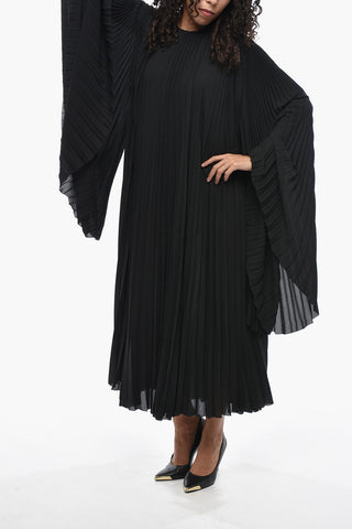 Plissiertes Kaftankleid