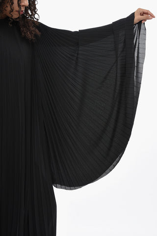 Plissiertes Kaftankleid