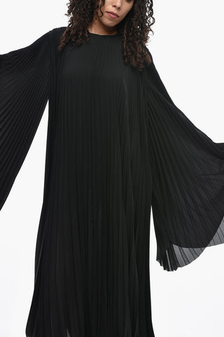 Plissiertes Kaftankleid