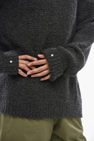 Rundhals-Pullover Aus Kaschmir