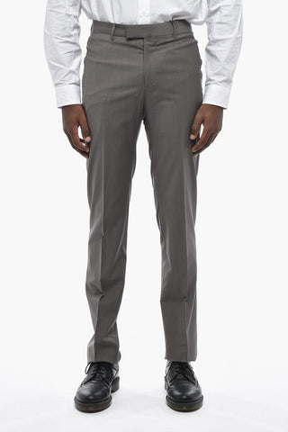 Virgin Wool-Blend Trousers ACADEMY