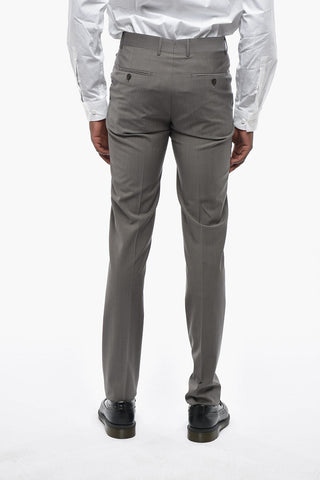 Virgin Wool-Blend Trousers ACADEMY