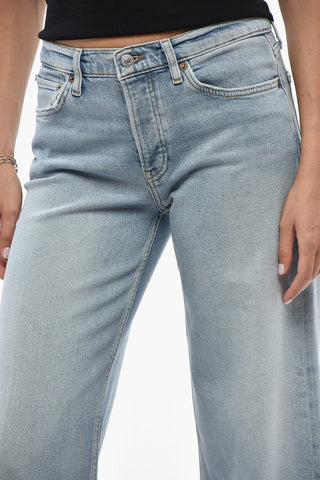 Wide-Leg-Jeans Mit Regulärer Taille 28cm