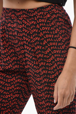 Pantaloni ALL IS LOVE In Seta Con Elastico In Seta