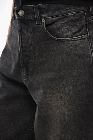 Wide-Leg-Jeans BETHANY dunkle Waschung 28cm