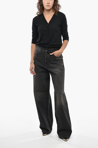 Jeans Wide Leg BETHANY A Lavaggio Scuro 28cm