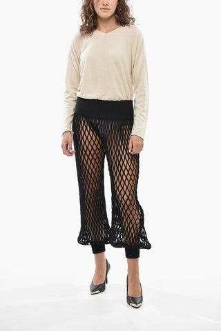 Hose Mit Cut-Out Und Elastischem Bund