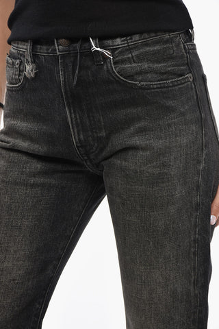 Slim-Fit-Jeans in dunkler Waschung 19cm
